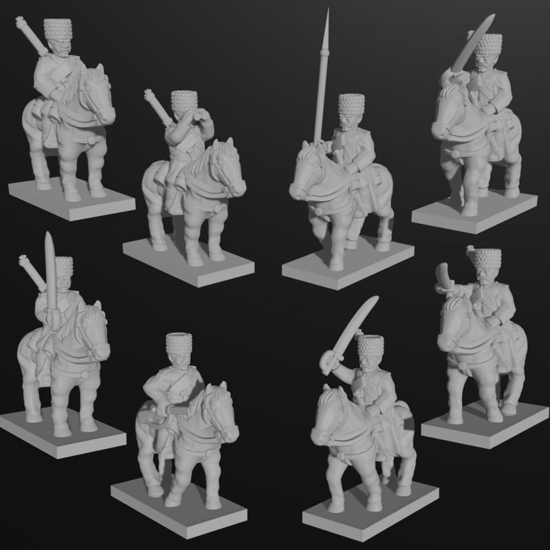 6-15mm Russian Great War Kuban Cossacks WWI-RU-5