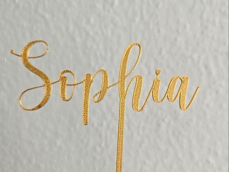 Cake Topper Sophia
