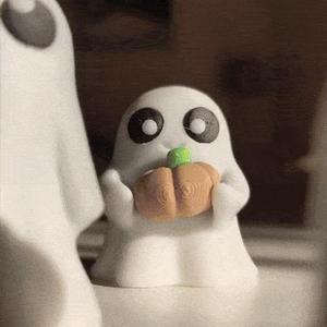 Serev3D Ghosts - Customizable Magnetic Ghost Set with Props, No Supports 3D Print STL/3MF
