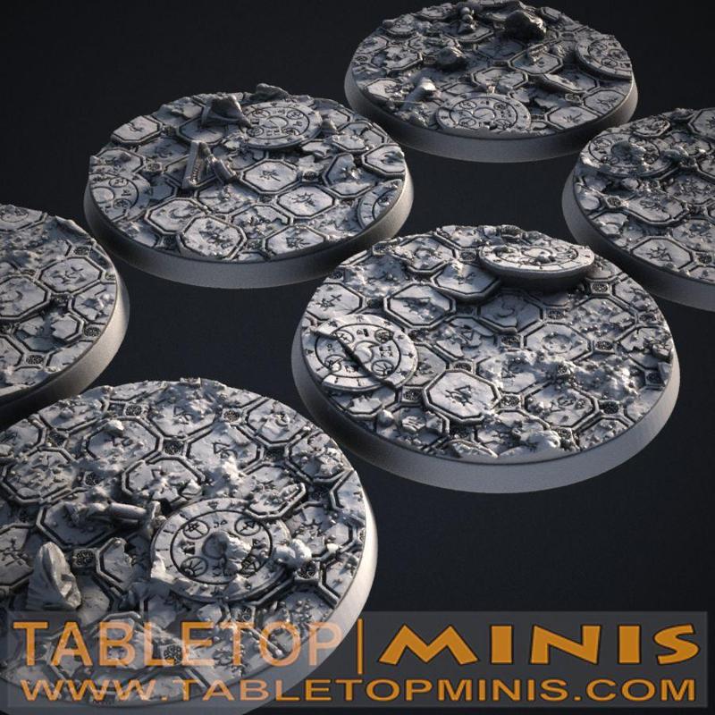 Ancient Ruins 60x60mm Bases