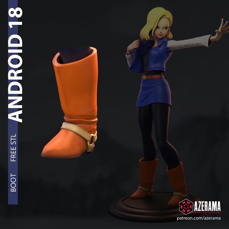 Android 18 Boot