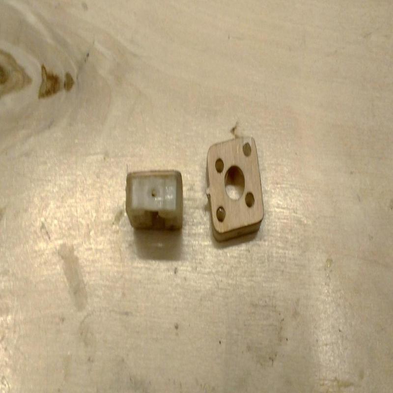  Temperature resistant motor mount for P-38 from 3dLabPrint