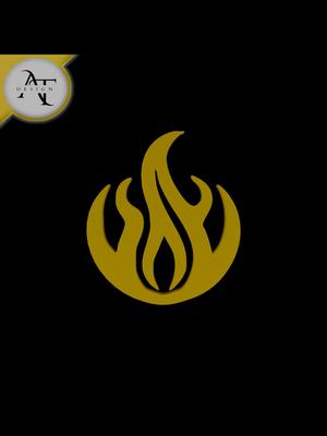 Simple Flame Symbol - 2D Art