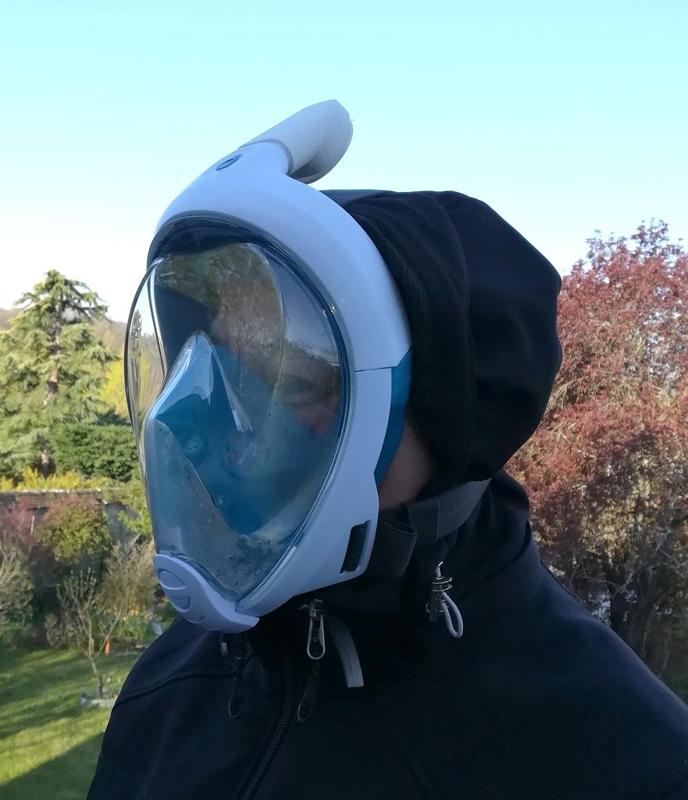 Easybreath mask filter adaptor for Covid-19