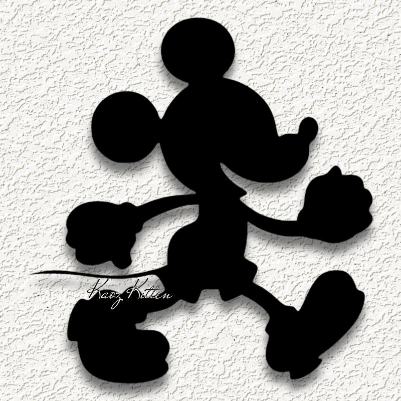 mickey mouse retro wall art home decor