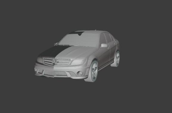 MERCEDES BENZ W204 C63 AMG