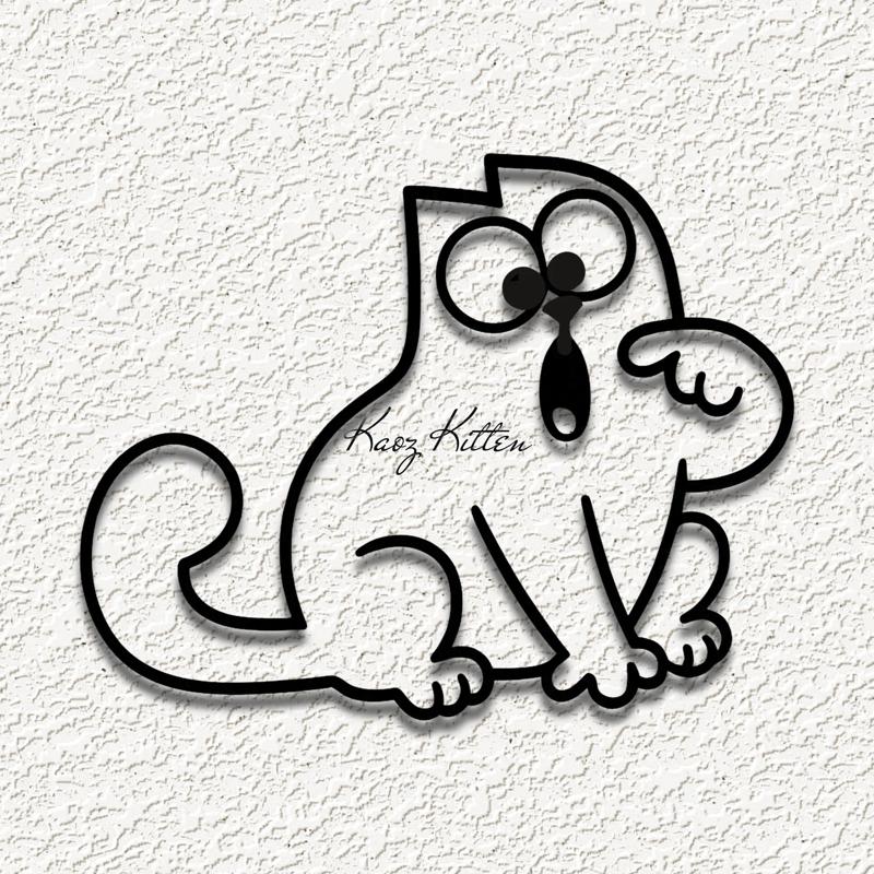 simons cat remix fanart wall art home decor