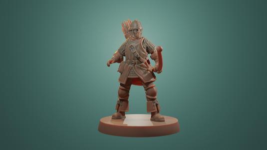 Human Archer - 28mm