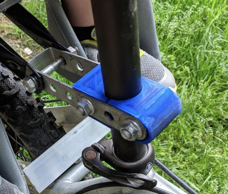 Bicycle Baby Seat Post Adapter