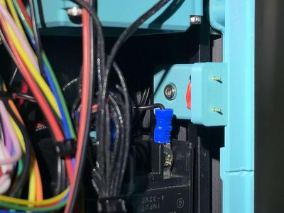 Ender 3 NG v1.2 pogo pin bracket for electronics cover fans