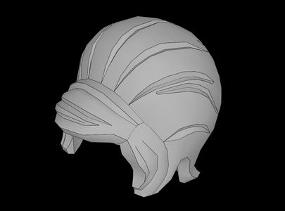 Lego Compatible (15503.dat) Minifig Hair Female Beehive Style with Sideways Fringe