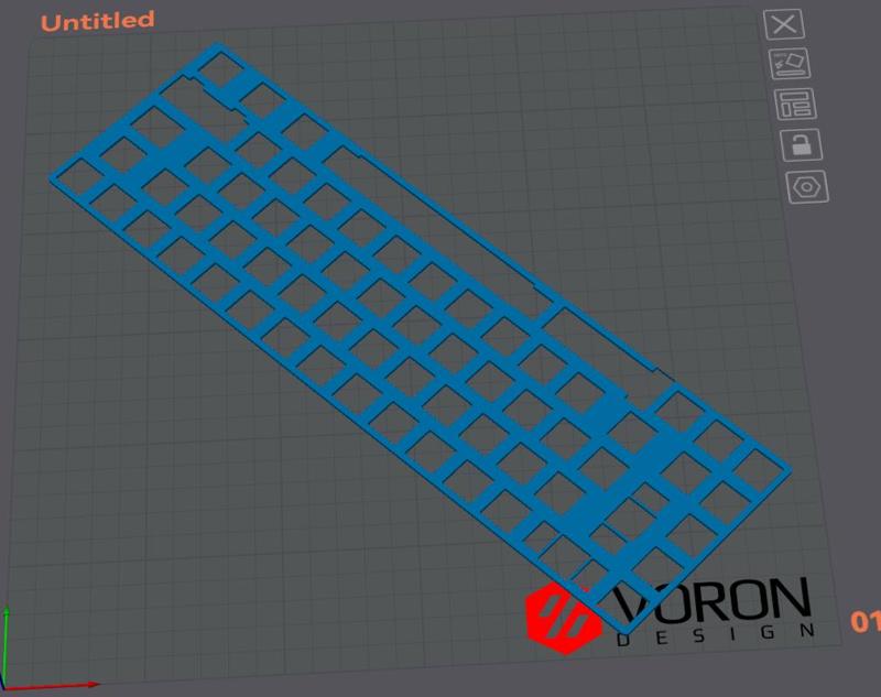 Bakeneko65 ISO Layout Plate