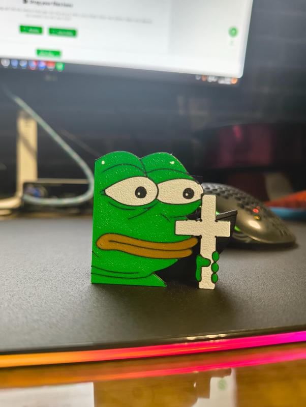 Pepe with a cross(multi color)
