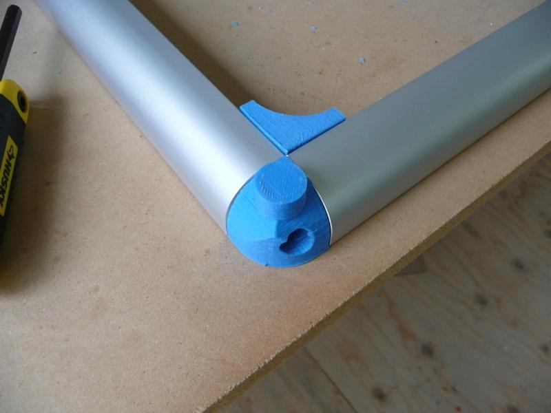 30mm roundover bracket decorative bottom with foot