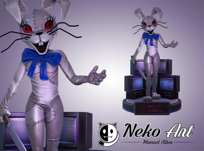 Figure Vanny FNAF Security Breach 3D print model
