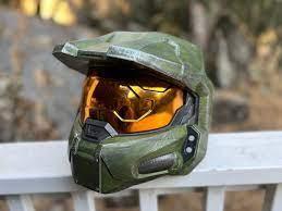 Master chief Mjolnir helmet | CarterBuilder12