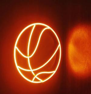 basketball neon sign