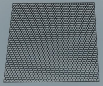 Hex Mesh 200 x 200