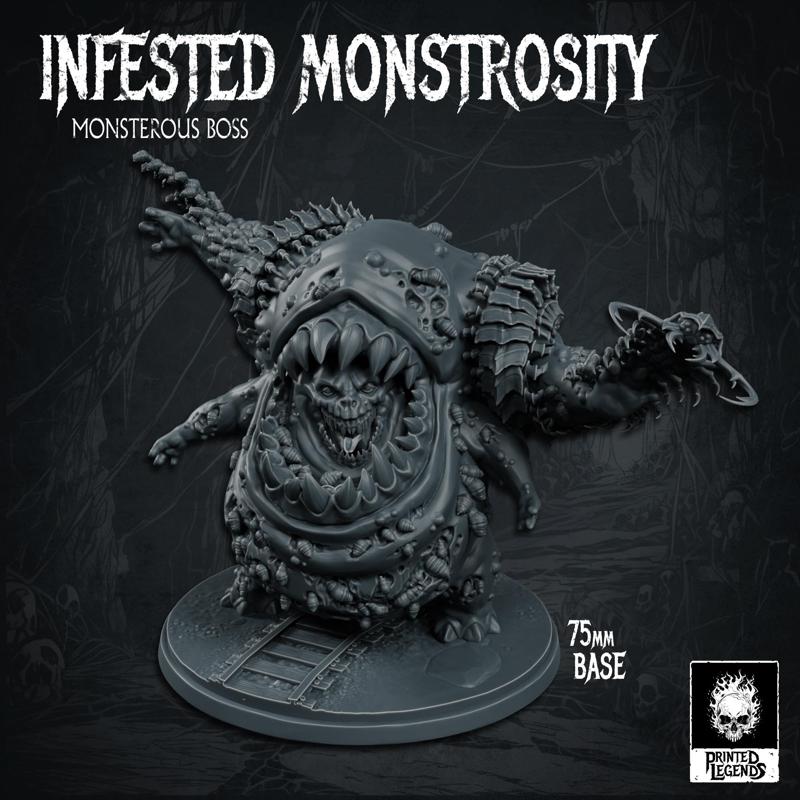 Infested Monstrosity Huge Boss Monster (75mm Base)