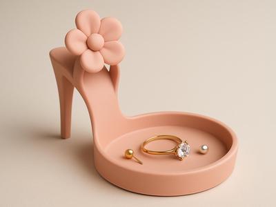 High Heel Jewelry Tray / Ring Holder