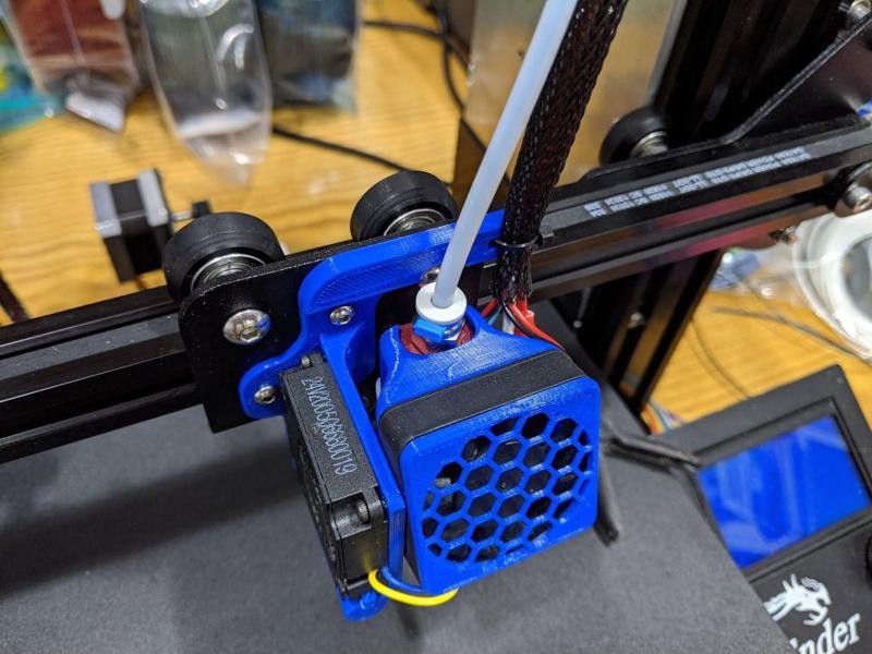ender 3 pro fan duct project no extra parts required.
