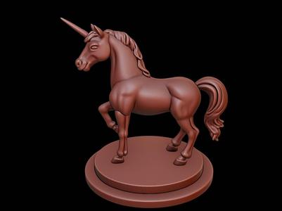 Unicorn Bust