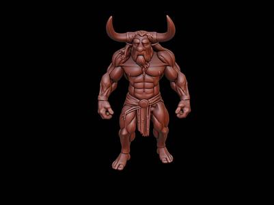 Minotaur Figure