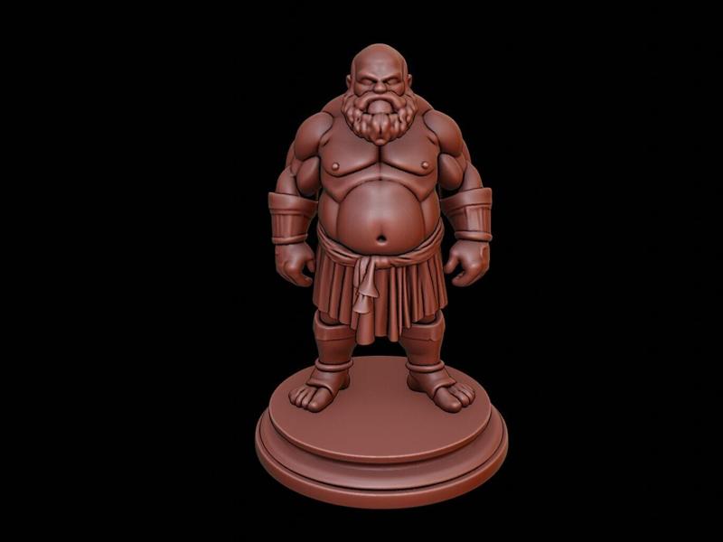 Golem Bust