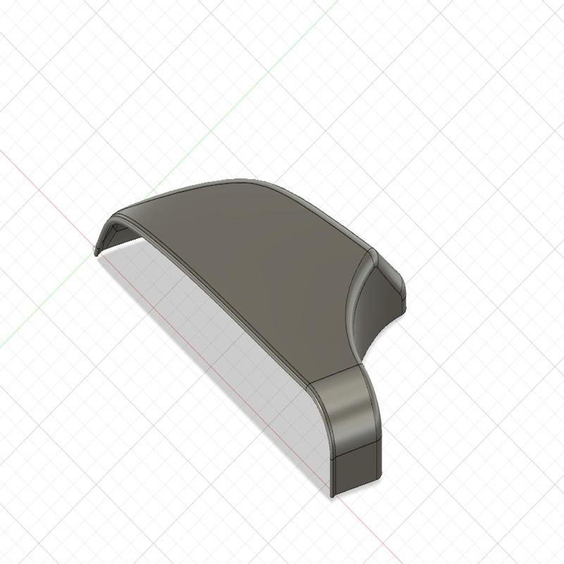 Tesla Model 3 Mirror Bottom Tray