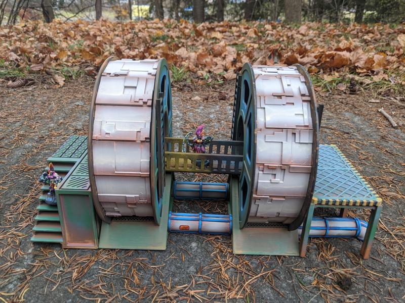 Spool Power Plant Terrain Set