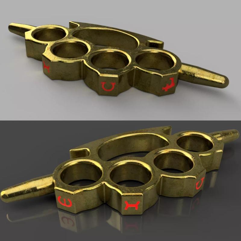 Supernatural Enochian Knuckle Duster