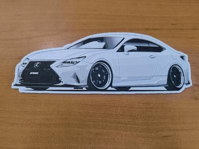 Lexus RC hueforge