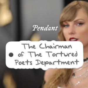 Taylor Swift The Chairman of TTPD Keyckain