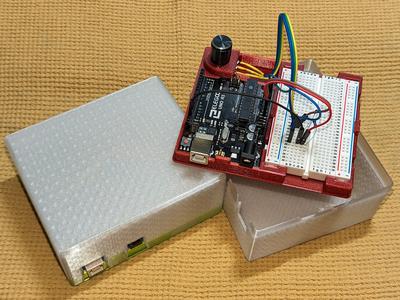 Arduino Uno Breadboard Potentiometer Mount V2