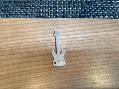 guitar keychain