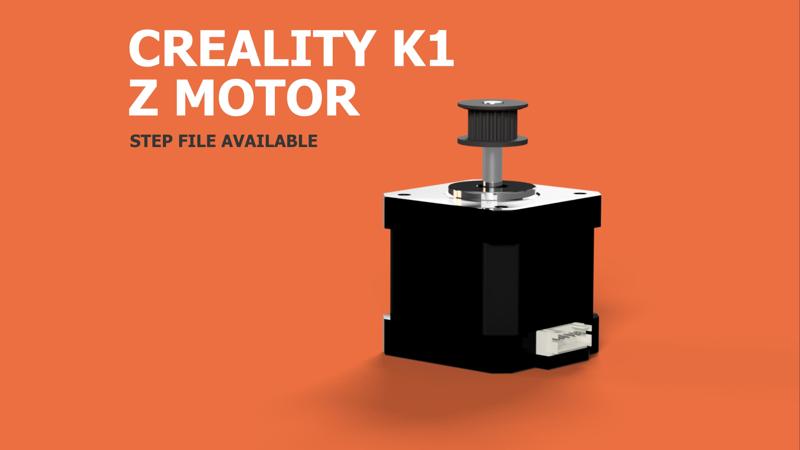 Creality K1 Z Stepper Motor CAD