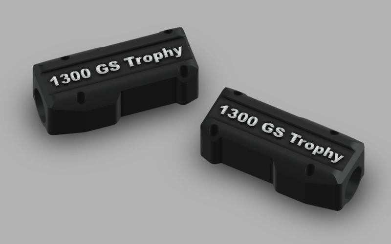 BMW R1300 GS Trophy crash bar protector - 3D Printable STL V.2