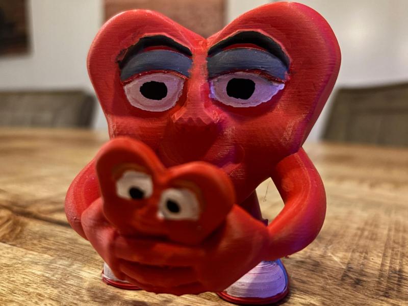 Victor the Valentine heart