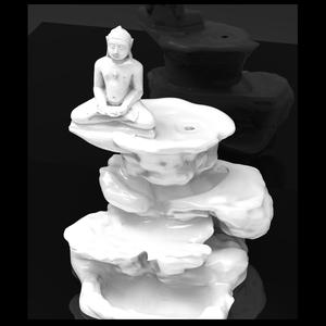Mahaveer Bhagwan Smoke Backflow Mountain