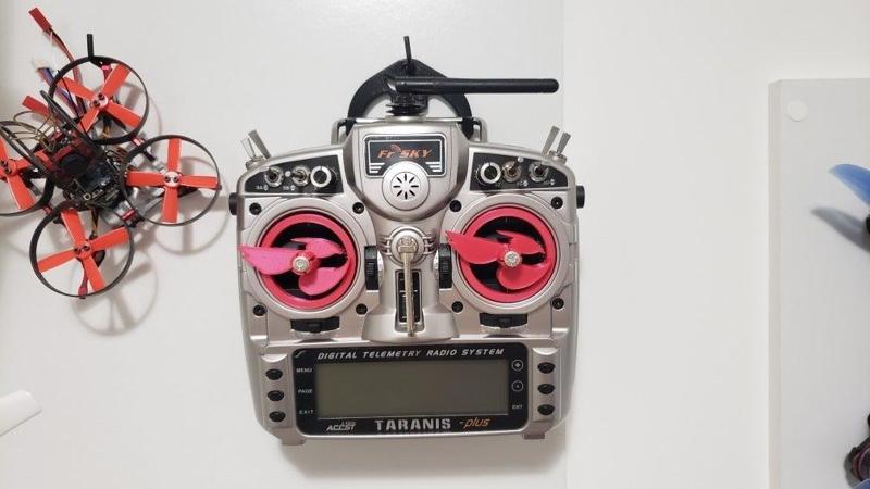 X9D Plus gimbal protector betaflight logo