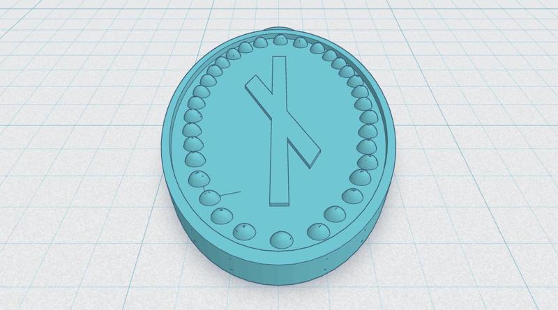 Viking Pendant - N – Naudiz