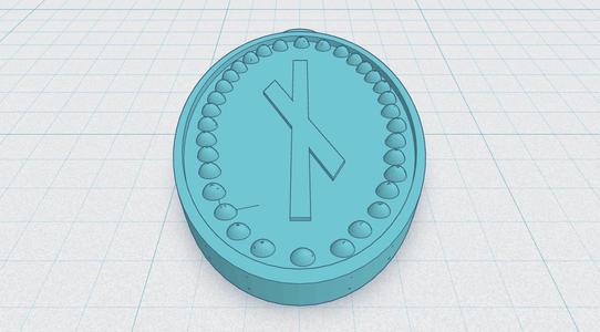Viking Pendant - N – Naudiz