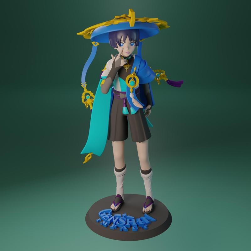 Wanderer Scaramouce from Genshin Impact