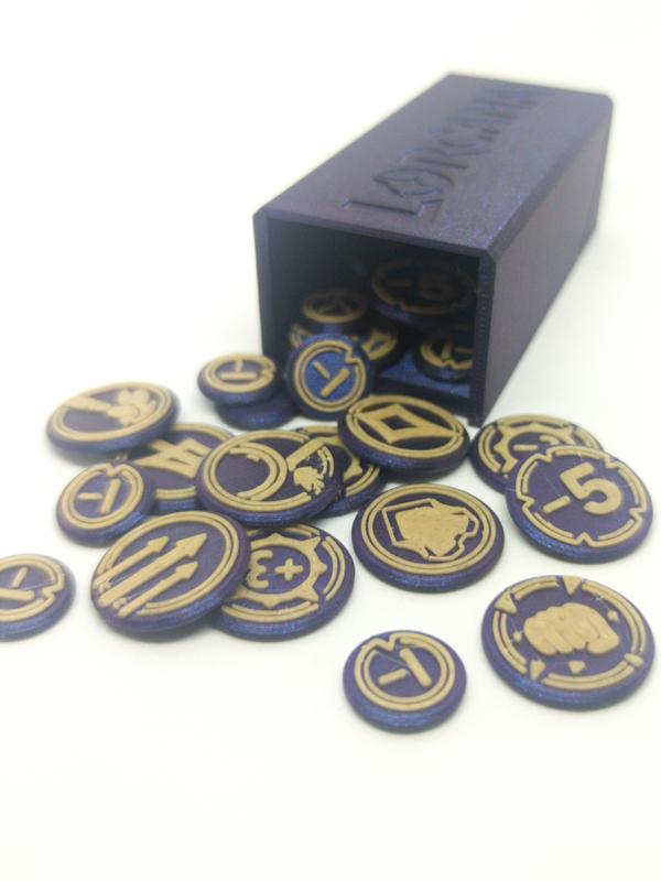 Lorcana Token Box
