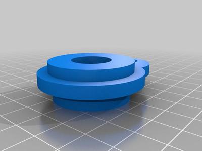 Flange bearing for stearing fixation lawnmower MTD RH 115