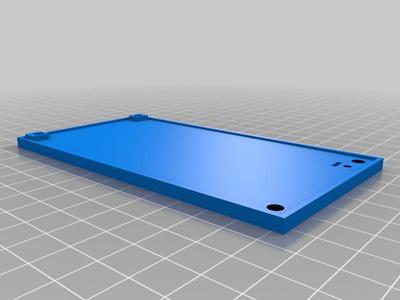 tm500 sub panel front (for empty box)