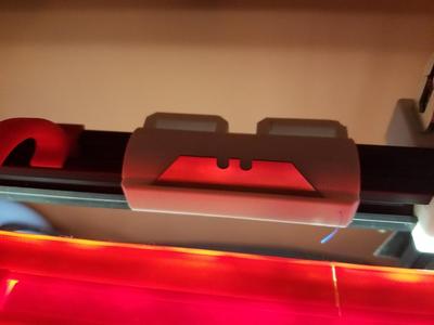 Razor Blade and Caliper Holder