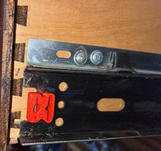 roll top drawer slide buffer