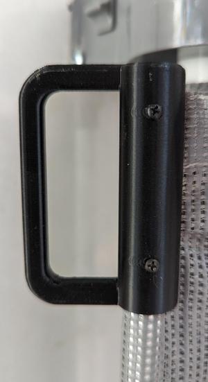 Retractable stair gate Handle
