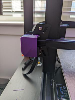 Ender 3 V2 Neo Sprite Pro Fix for X45 Sprite CR Touch Probe Zero Y-Offset Mount
